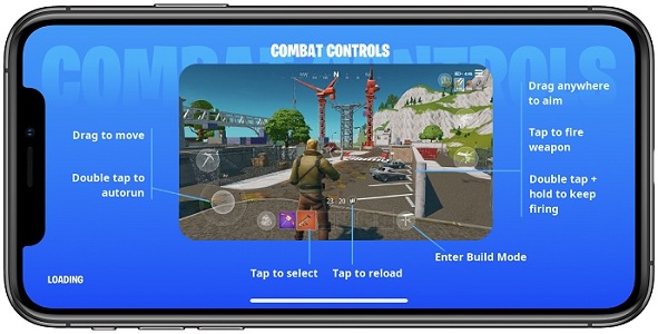 what are the controls for fortnite on a mac server